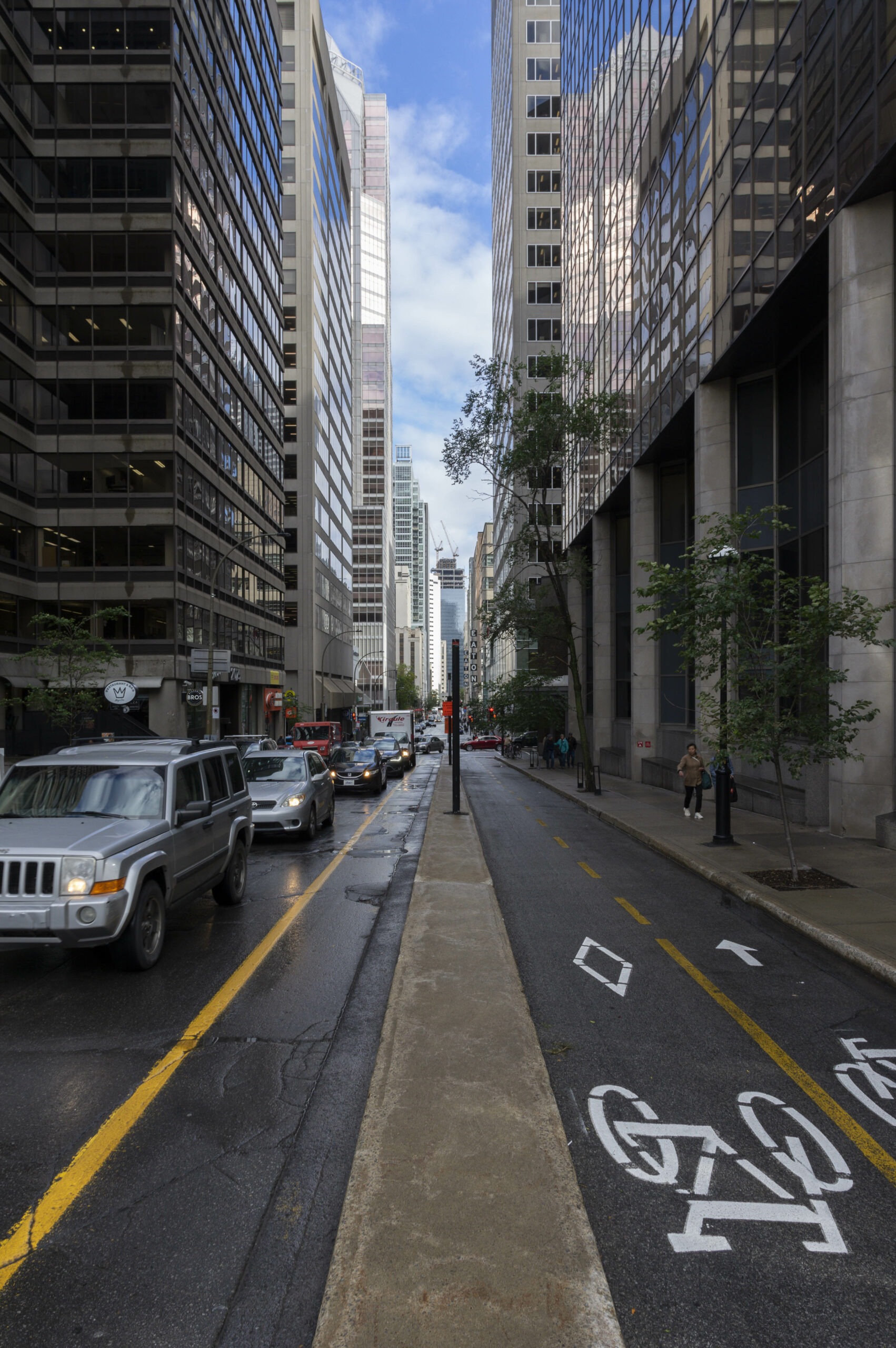 Montreal-Mobilites-urbaines-01 : une rue sécurisée pour tous