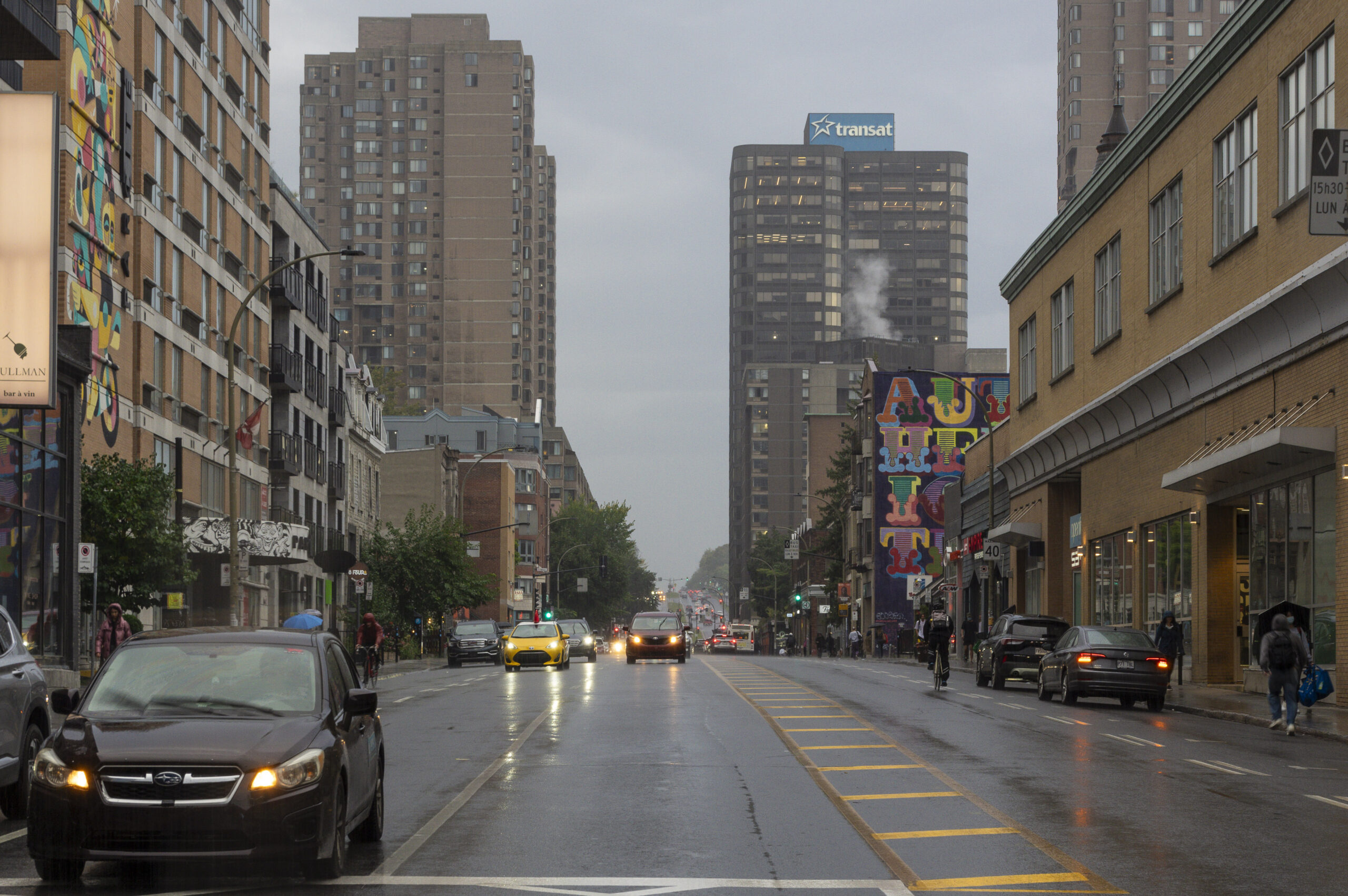Montreal-Mobilités urbaines - 08 La grisaille après les couleurs du métro